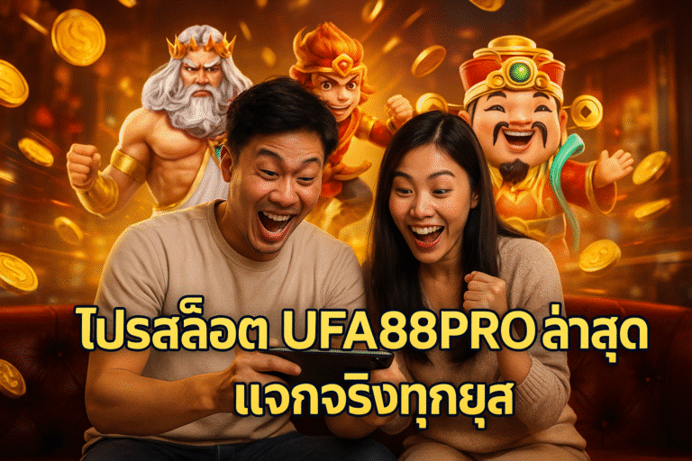 โปรสล็อต UFA88PRO ล่าสุด แจกจริงทุกยูส