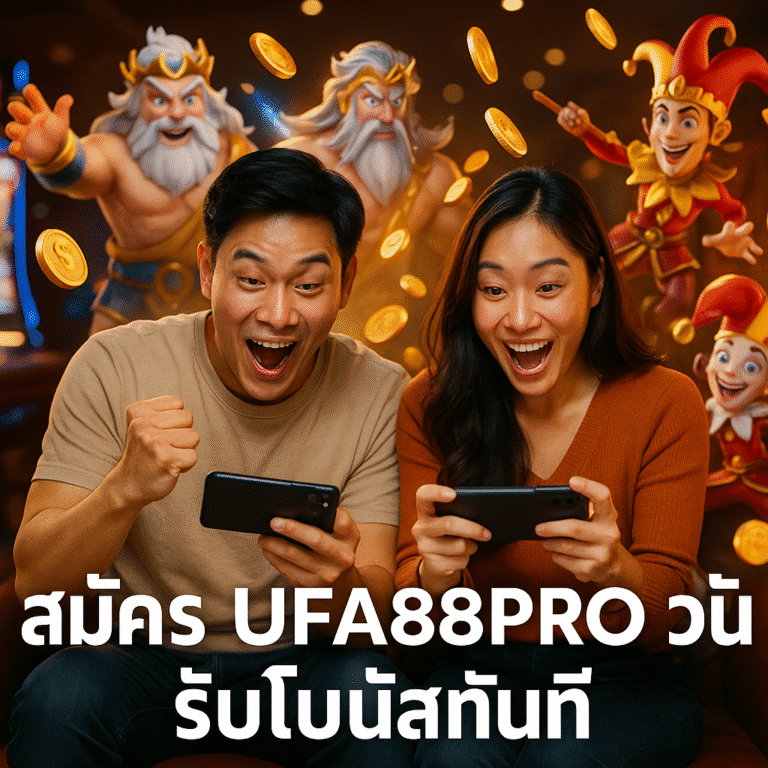 สมัคร UFA88PRO วันนี้ รับโบนัสทันที