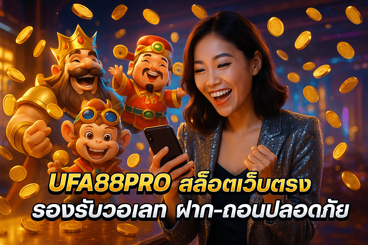 UFA88PRO สล็อตเว็บตรง รองรับวอเลท ฝาก-ถอนปลอดภัย
